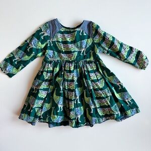 Pink Chicken Peacock Dress 2T